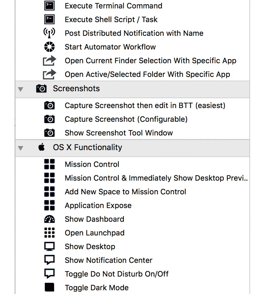 BetterTouchTool 功能展示
